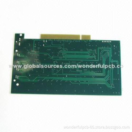 Double-sided PCB with White Silkscreen, Used for Electronic Products